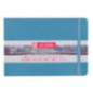 CARNET DE CROQUIS 21X14,8CM BLEU LAC