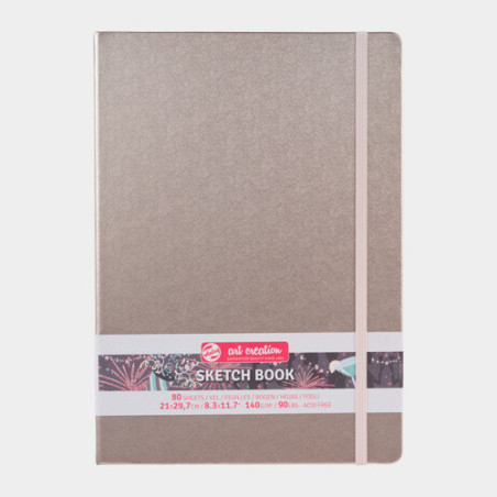 CARNET DE CROQUIS 21X29,7CM BRUN