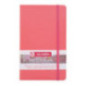 CARNET DE CROQUIS 13X21CM ROUGE CORAIL