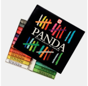 PASTELS A L'HUILE TALENS PANDA 24PCS