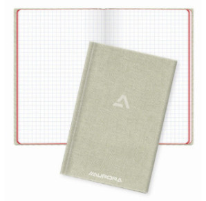 CARNET A6 AURORA 96FLS TOILE 10,3X16,5CM