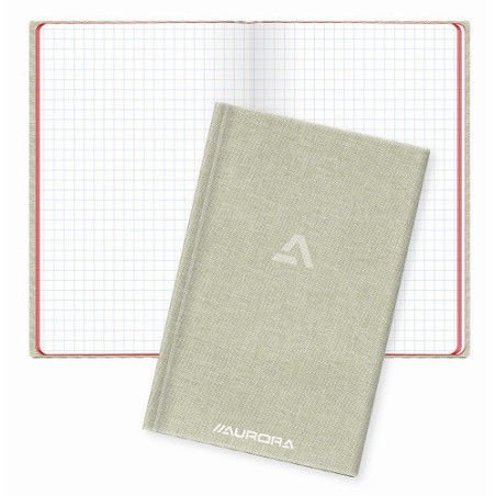 CARNET A6 AURORA 96FLS TOILE 10,3X16,5CM