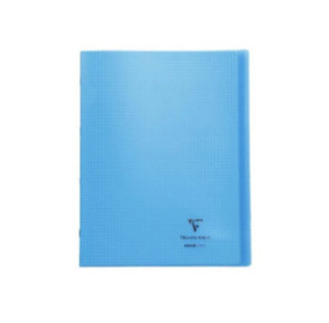 CAHIER CLAIREF. PP PIQ. A4++ QUAD.+M  48FLS BLEU