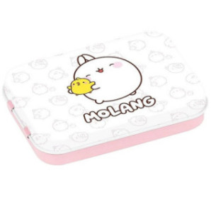 BOITE A BONS POINTS METAL MOLANG BLANC