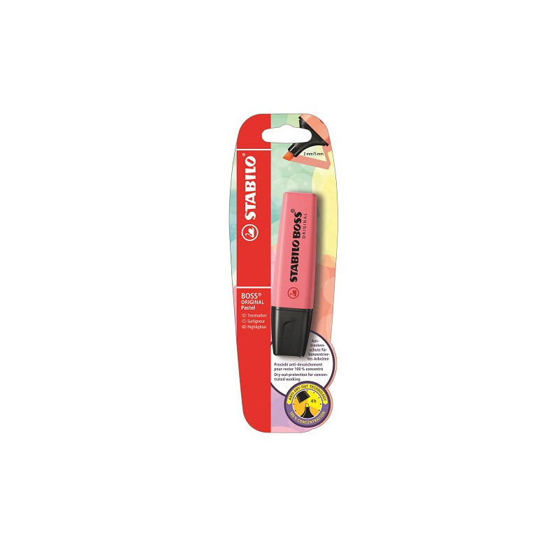 SURLIGNEUR STABILO BOSS CHERRY BLOSSOM BLISTER