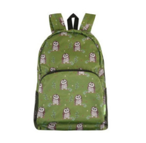 SAC A DOS ECOCHIC TAWNY OWL GREEN