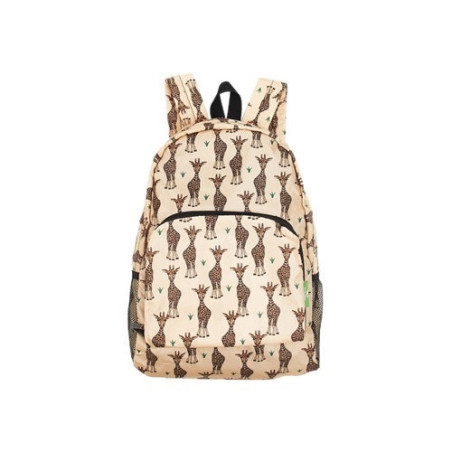 SAC A DOS ECOCHIC GIRAFFE BEIGE