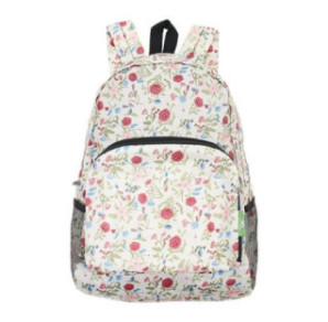 SAC A DOS ECOCHIC FLORAL BEIGE