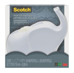 DEROULEUR TABLE 33MX19MM 3M ELEPHANT + RUBAN