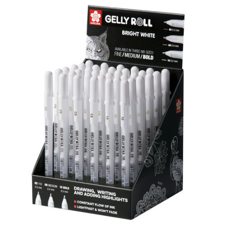 ROLLER TALENS SAKURA 36PCS BLANC