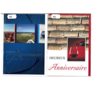 CARTE VOEUX ANNIVERSAIRE FRANCAIS