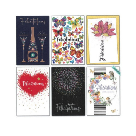 CARTE VOEUX FELICITATIONS