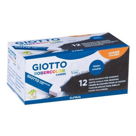 CRAIE CARRE GIOTTO BLANC 12PCS