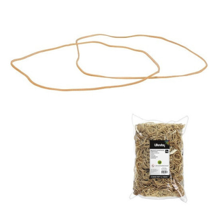 ELASTIQUES 200X1,8MM 1000G SACHET WONDAY