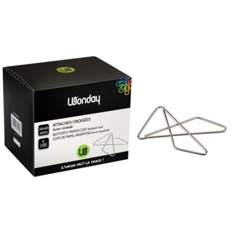 ATTACHE-GEANTES 47X53MM BTE. 100 PIECES