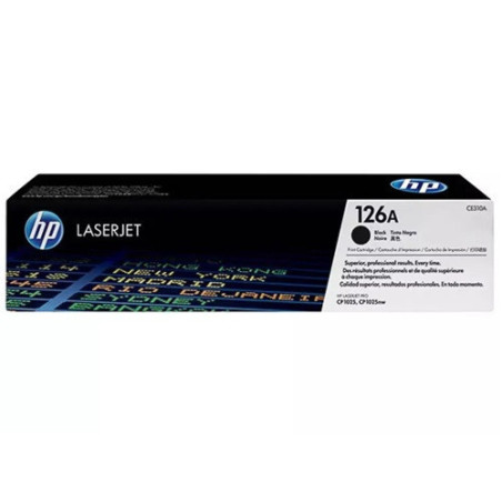 CARTOUCHE IMP. HP 126A CP1025 NOIR 1200P.