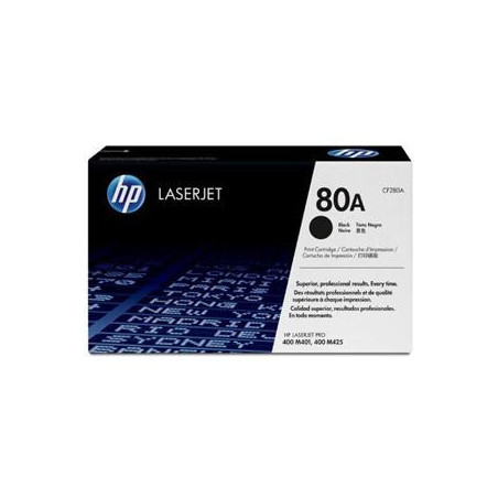 CARTOUCHE IMP. HP 80A LJ PRO400 NOIR 2700P.