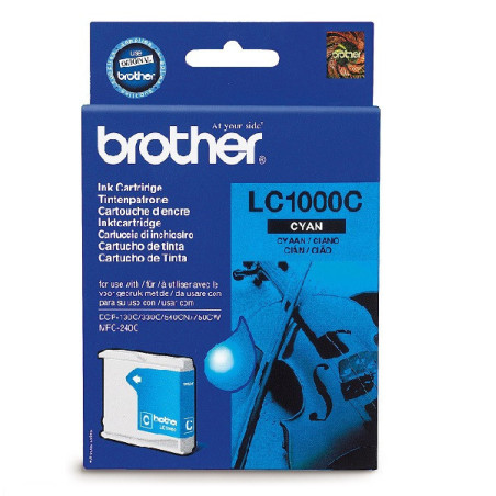 CARTOUCHE IMP. BROTHER DCP130 CYAN 400P.