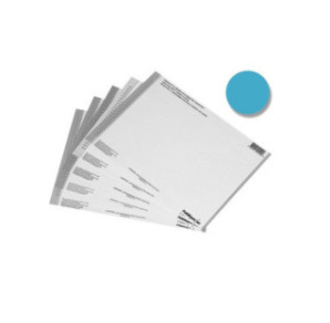 ETIQUETTE POUR CAVALIER 13CM BLEU ELBA 54PCS/FLS-PAQ.5FLS