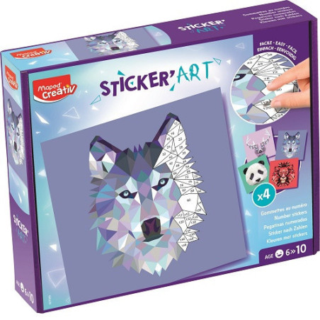SET COLORIAGE ET BRICOLAGE MAPED