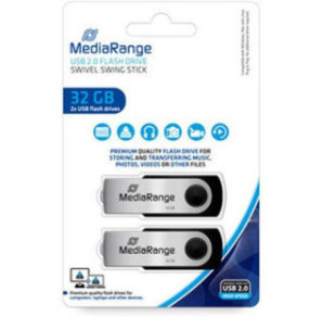 USB STICK MEDIARANGE 32GB 2PCS