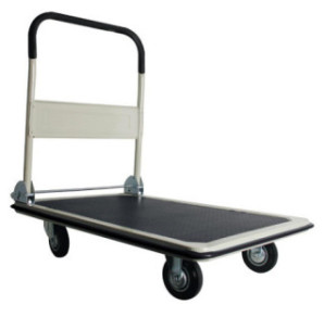 CHARIOT 1 PLATEAU A POIGNEE RABATTABLE 91X61X87CM
