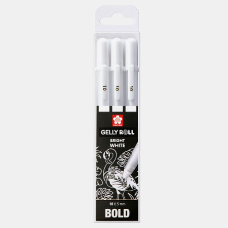 ROLLER TALENS SAKURA 3PCS BLANC