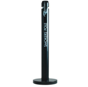 CENDRIER COLONNE NOIR