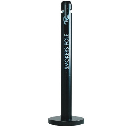 CENDRIER COLONNE NOIR