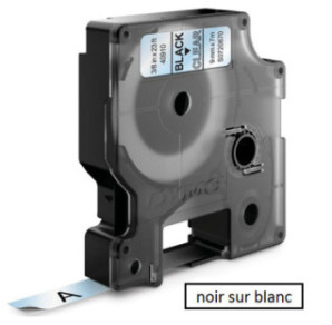DYMO RUBAN D1 9MMX7M NOIR/BLANC (40913)