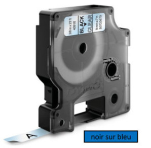 DYMO RUBAN D1 9MMX7M NOIR/BLEU (40916)
