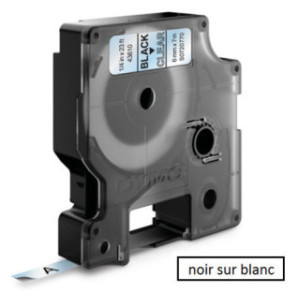 DYMO RUBAN D1 6MMX7M NOIR/BLANC (43613)