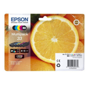 CARTOUCHE IMP. EPSON 33 MULTIPACK 5PCS