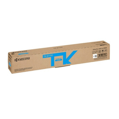 CARTOUCHE IMP. KYOCERA ECOSYS M8124CIDN CYAN 6000P.