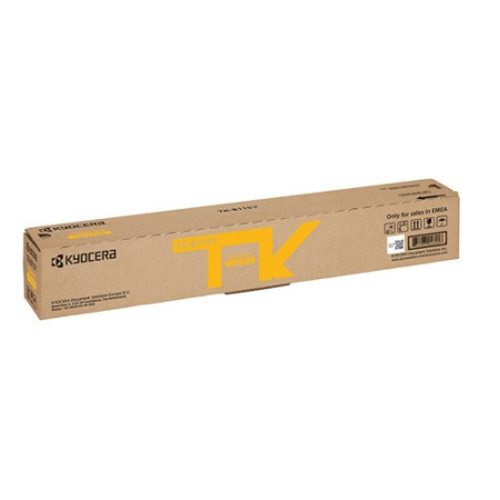 CARTOUCHE IMP. KYOCERA ECOSYS M8124CIDN JAUNE 6000P.