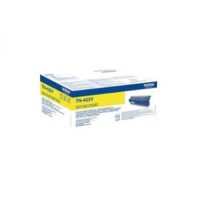 CARTOUCHE IMP. BROTHER TN-423Y JAUNE 4000P.