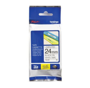 RUBAN BROTHER PT TZ 24MM NOIR/BLANC